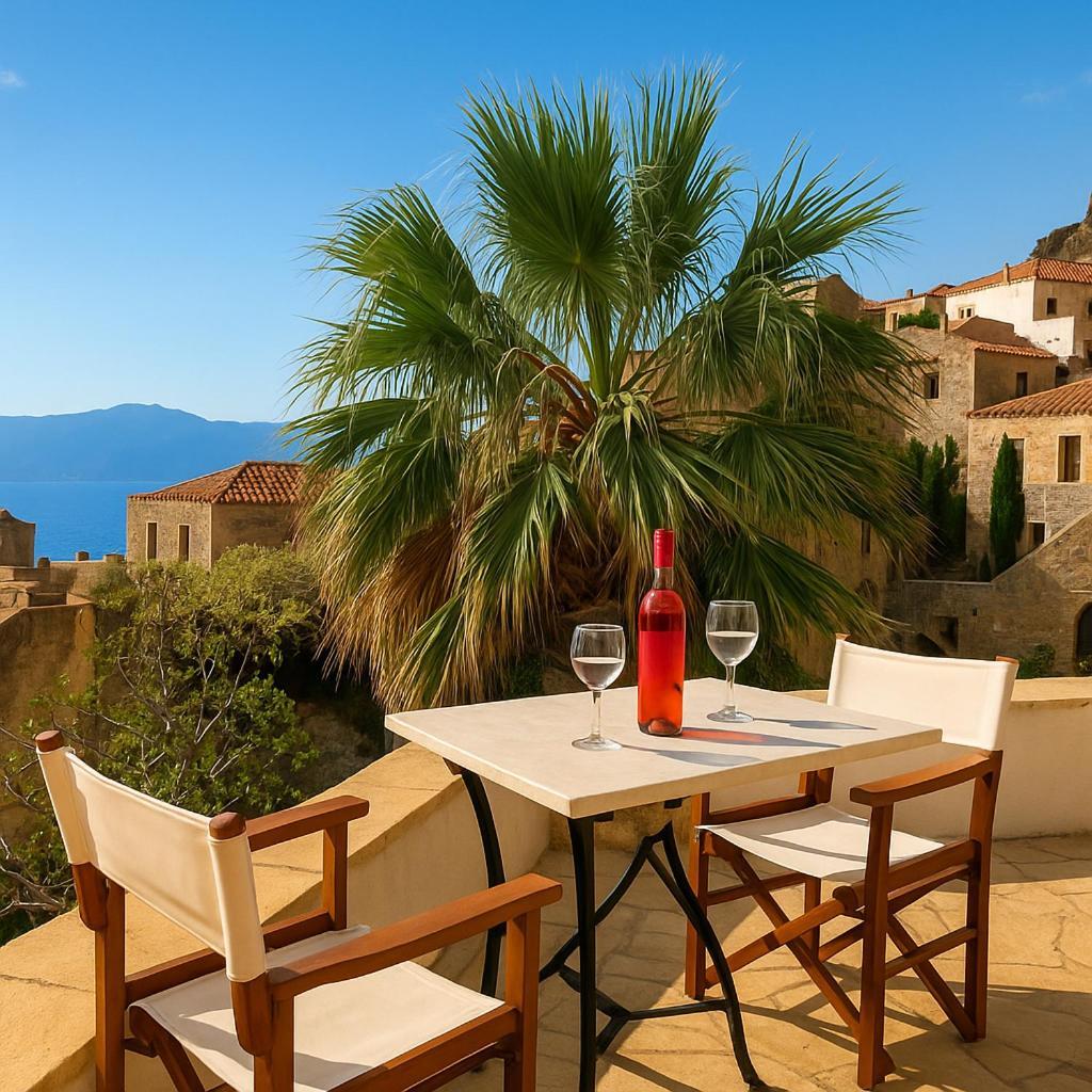 Menexes Suites Monemvasia Monemvasía Exterior foto